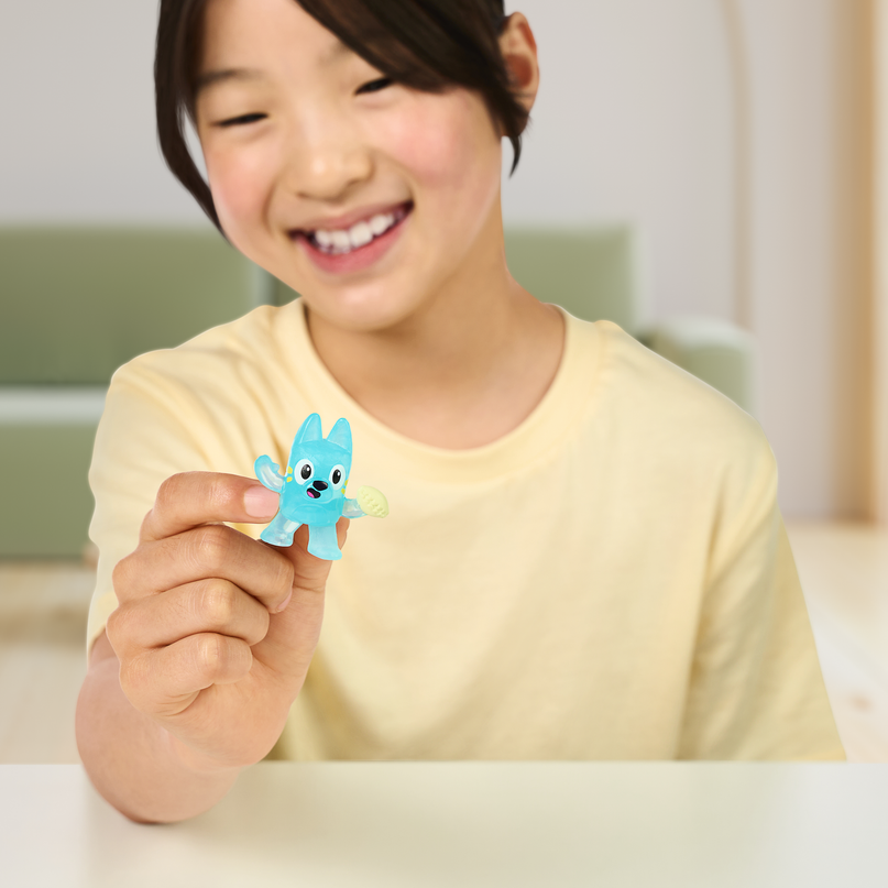 BLUEY Fuzzies figuur, 5 cm