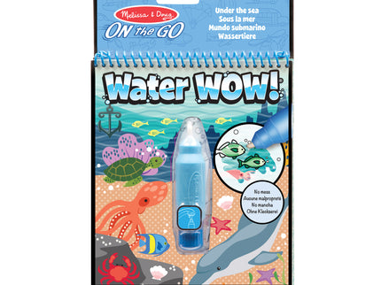 MELISSA &amp; DOUG Vesi Vau!! Veega värvimisraamat, veealune maailm