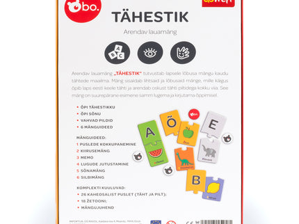 bo. Haridusmäng "Tähestik" (eesti keeles)