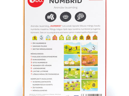 bo. Haridusmäng "Numbrid" (eesti keeles)
