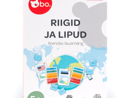 bo. Haridusmäng "Riigid ja Lipud" (eesti keeles)