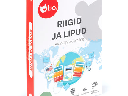 bo. Haridusmäng "Riigid ja Lipud" (eesti keeles)