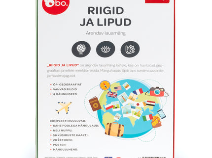 bo. Haridusmäng "Riigid ja Lipud" (eesti keeles)
