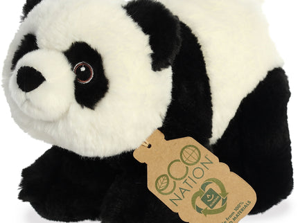 AURORA Eco Nation pehme mänguasi panda, 15 cm