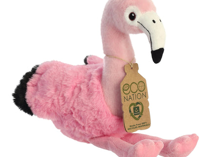 AURORA Eco Nation pehme mänguasi Flamingo, 24 cm