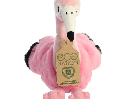 AURORA Eco Nation pehme mänguasi Flamingo, 24 cm