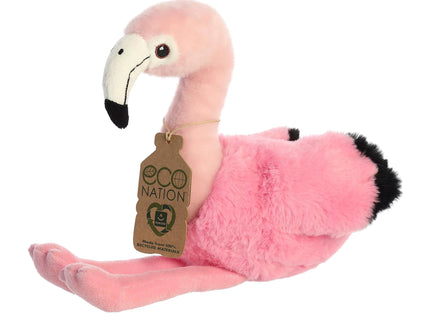 AURORA Eco Nation pehme mänguasi Flamingo, 24 cm
