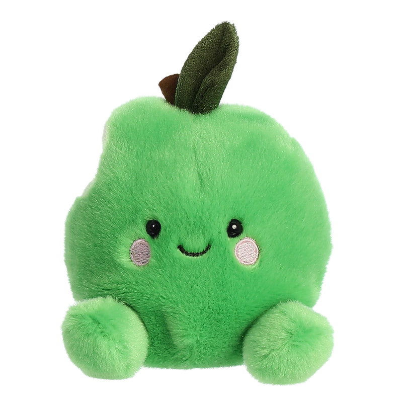 AURORA Palm Pals pehme mänguasi roheline õun, 10 cm