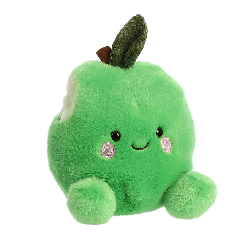 AURORA Palm Pals pehme mänguasi roheline õun, 10 cm