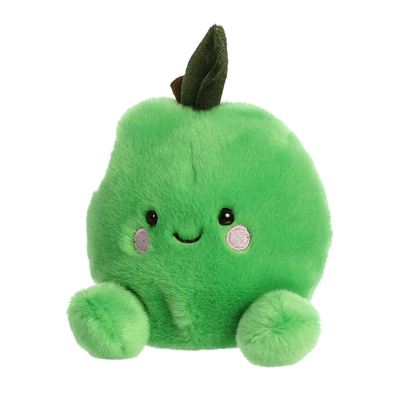 AURORA Palm Pals pehme mänguasi roheline õun, 10 cm