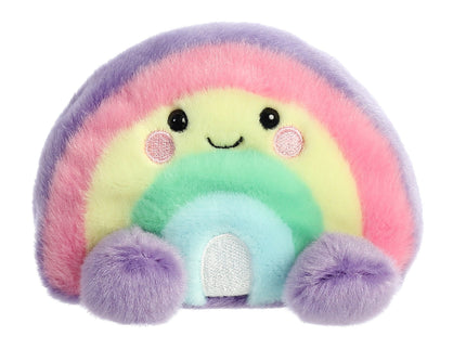 AURORA Palm Pals pehme mänguasi vikerkaar, 7 cm