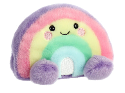 AURORA Palm Pals pehme mänguasi vikerkaar, 7 cm