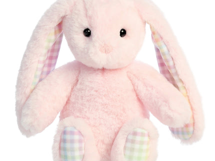 AURORA pehme mänguasi roosa jänes, 18 cm