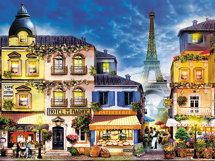 TREFL puidust pusle Prantsuse allee, 1000 osa