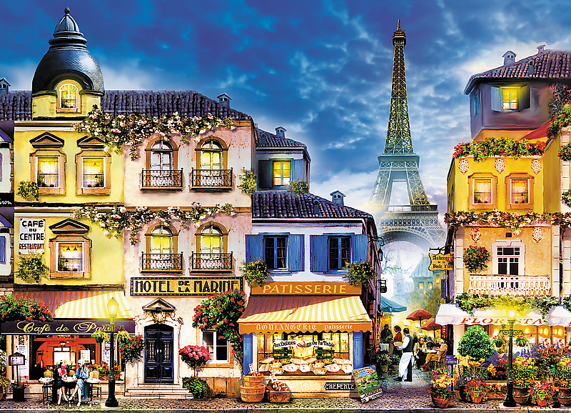 TREFL puidust pusle Prantsuse allee, 1000 osa