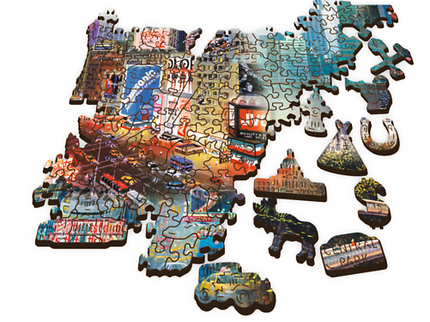 TREFL puidust pusle New York, 1000 osa