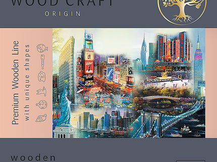 TREFL puidust pusle New York, 1000 osa