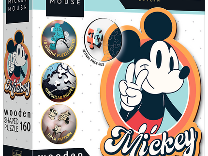 TREFL DISNEY Puidust pusle Miki Hiir, 160 osa