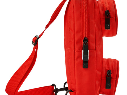 LEGO üleõlakott klots 1x2 punane