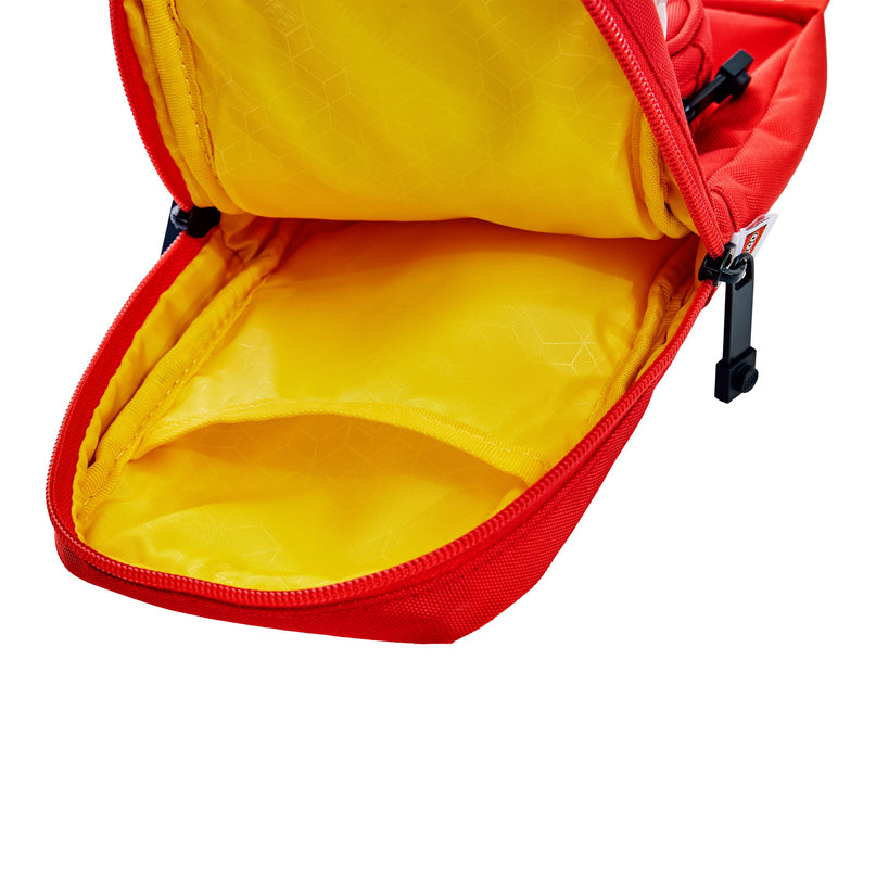 LEGO üleõlakott klots 1x2 punane