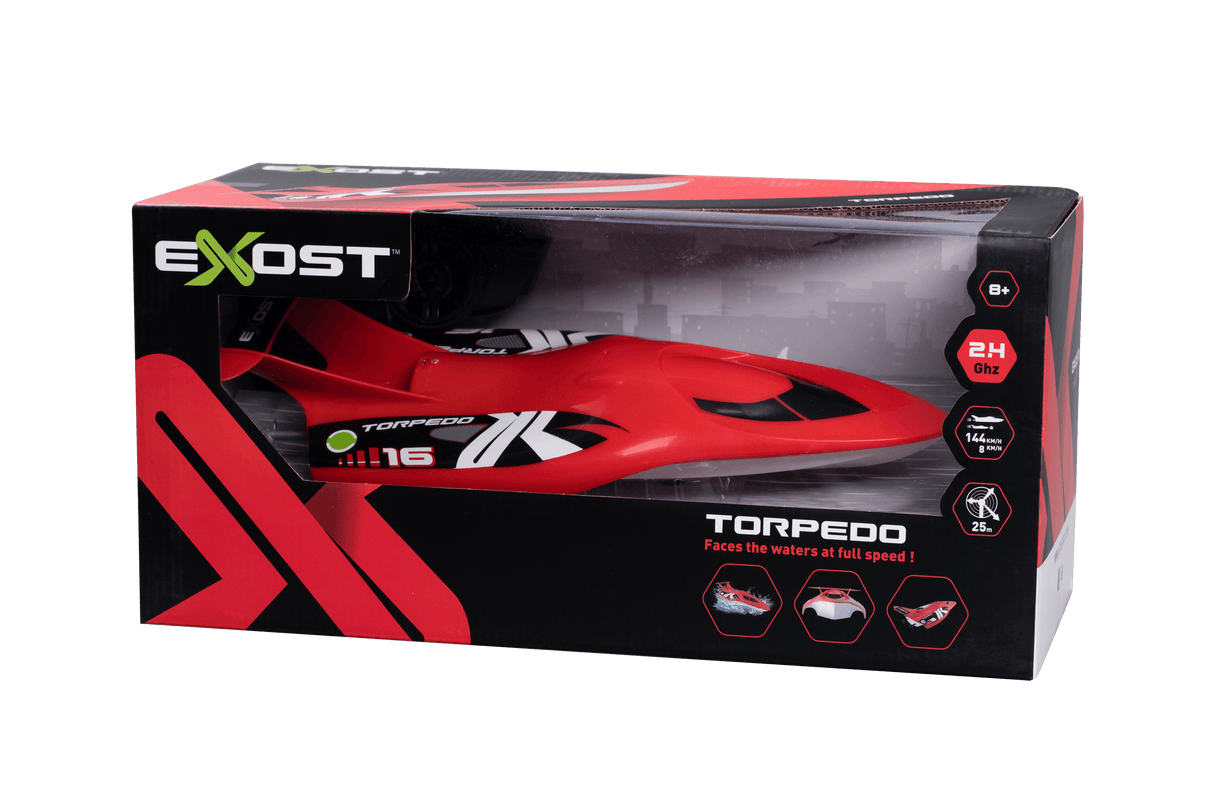 SILVERLIT EXOST Raadioteel juhitav paat, skaala 1:18