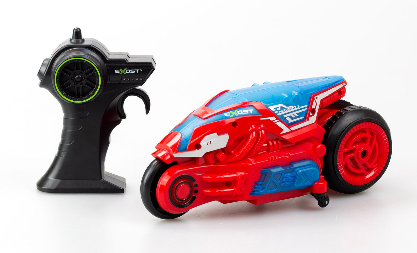 EXOST raadioteel juhitav mootorratas, skaala 1:12