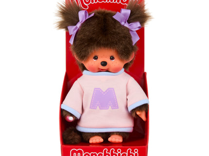 MONCHHICHI pehme mänguasi Tüdruk kamspunis, 20 cm