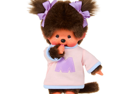 MONCHHICHI pehme mänguasi Tüdruk kamspunis, 20 cm