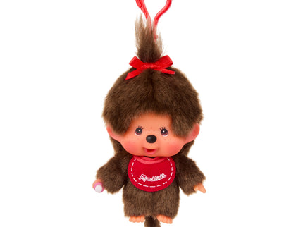 MONCHHICHI võtmehoidja Big Head, Tüdruk, 10 cm