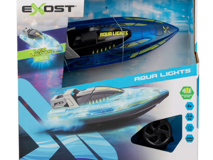 EXOST Raadioteel juhitav paat Aqua Lights, skaala 1:18