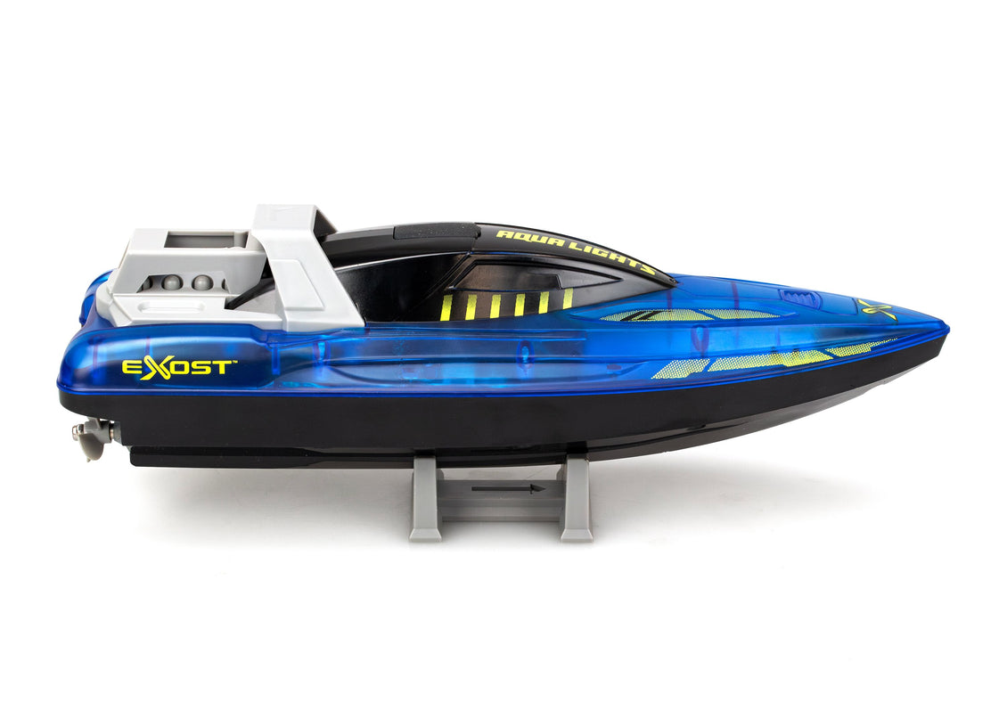 EXOST Raadioteel juhitav paat Aqua Lights, skaala 1:18