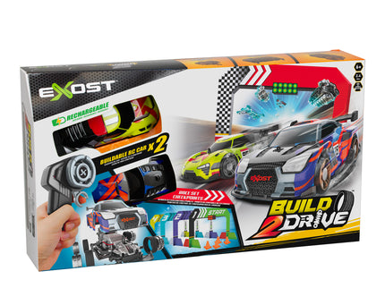 EXOST Raadioteel juhitavate autode komplekt Build 2 Drive Duo