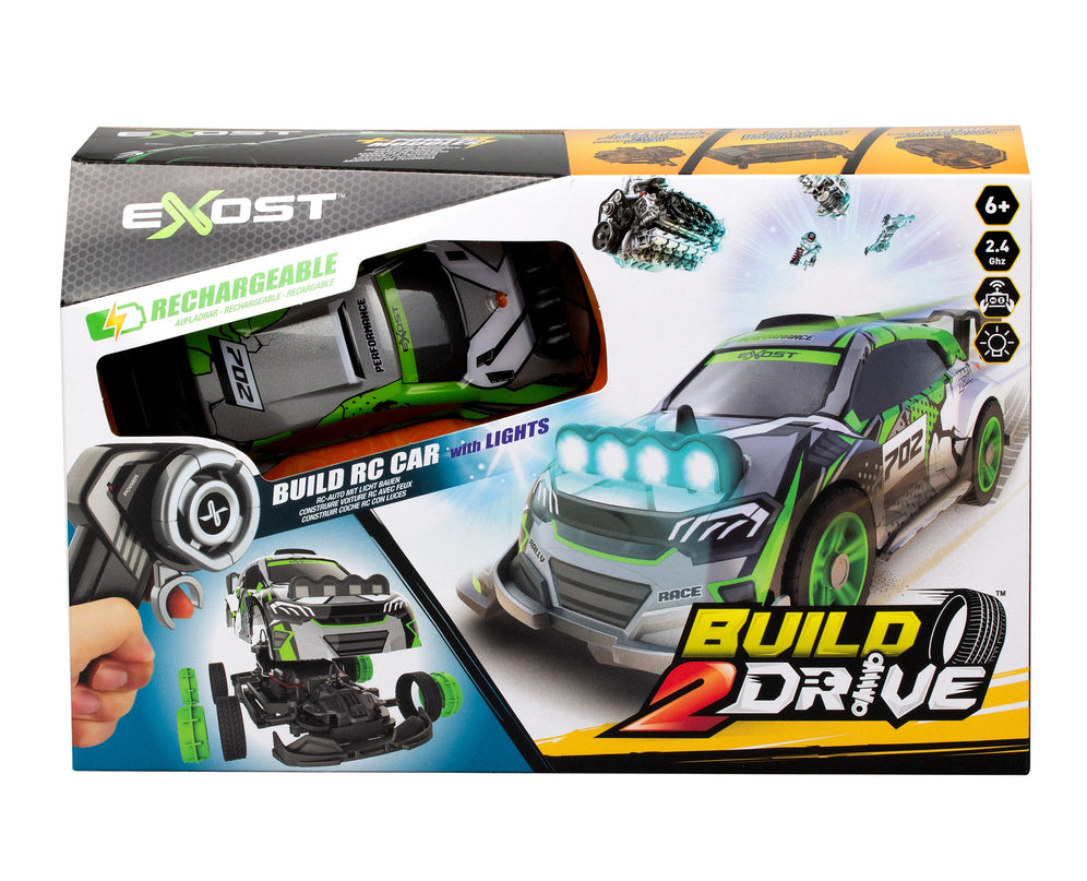 EXOST raadioteel juhitav auto Build 2 Drive - Ralli prožektorid, 15cm