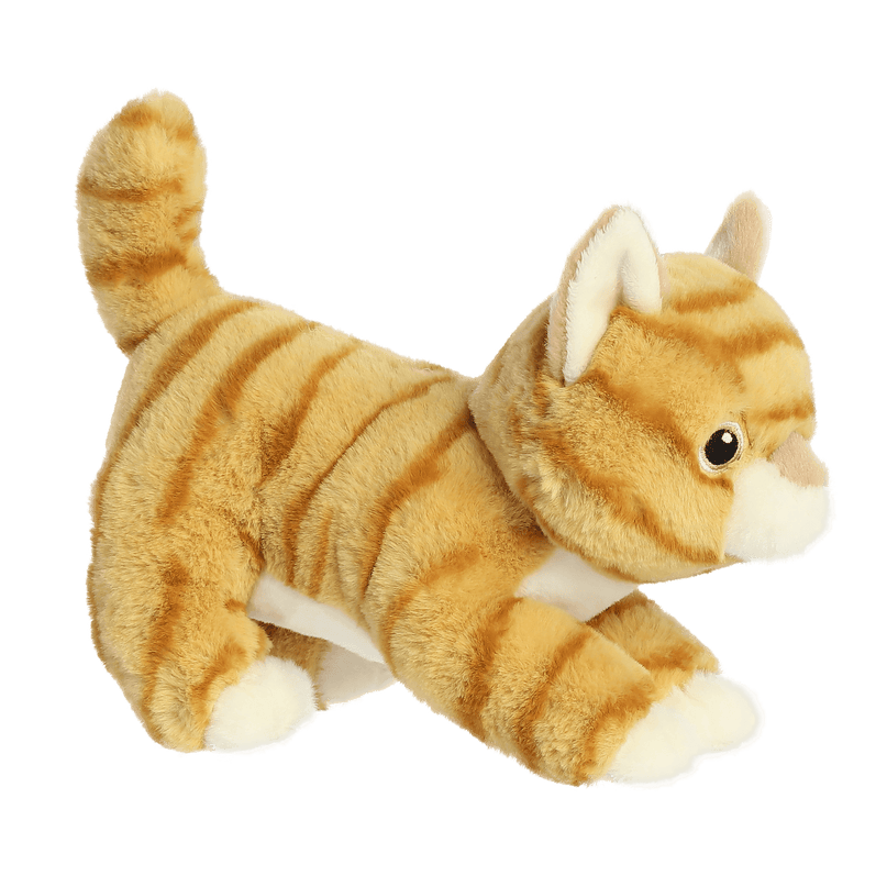 AURORA Eco Nation pehme mänguasi oranž kass, 15 cm