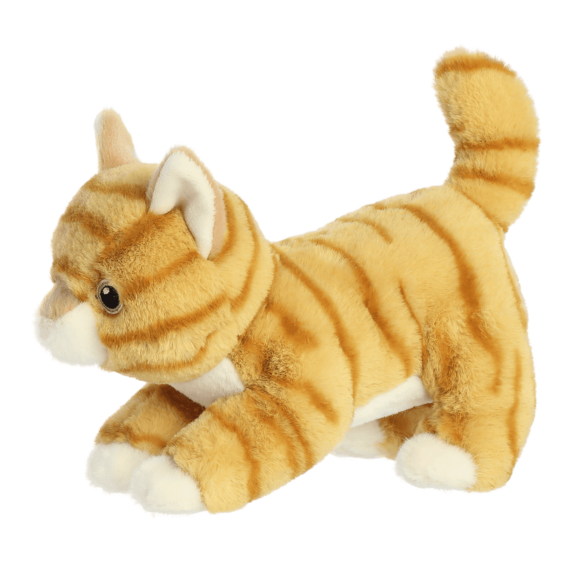 AURORA Eco Nation pehme mänguasi oranž kass, 15 cm