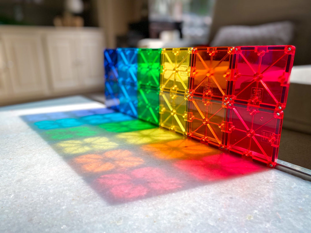MAGNA-TILES Magnetkonstruktori komplekt Clear colors, 32 osa