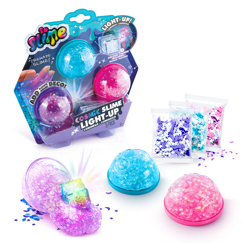 SO SLIME Mängukomplekt Kosmiline lima 3-pakk