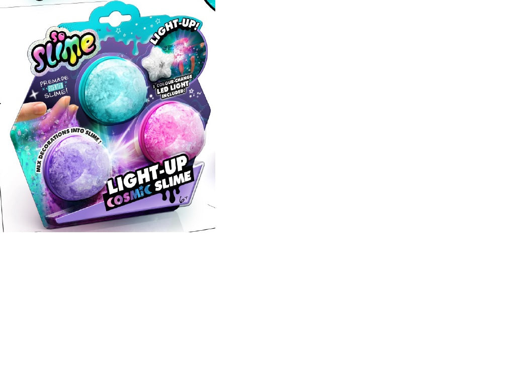 SO SLIME Mängukomplekt Kosmiline lima 3-pakk