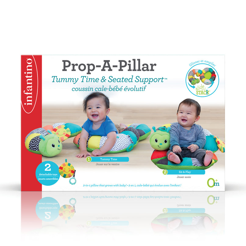INFANTINO Pehme mänguasi-trafo Prop-a-sammas