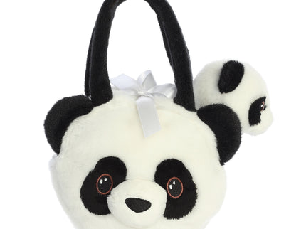 AURORA Fancy Pals pehme mänguasi panda kotis, 20 cm