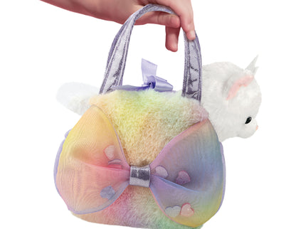 AURORA Fancy Pals pehme mänguasi kass kotis, 20 cm