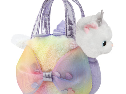 AURORA Fancy Pals pehme mänguasi kass kotis, 20 cm