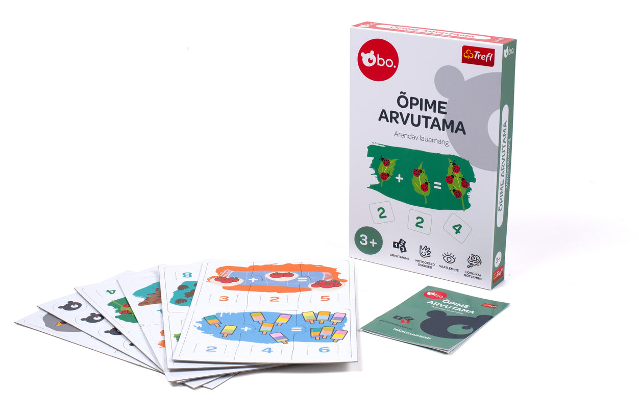 bo. arendav lauamäng "Õpime arvutama" (eesti keeles)