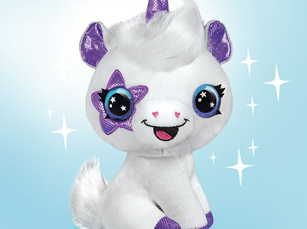 AIRBRUSH PLUSH Pehme mänguasi õhupintsliga Ükssarvik, 25 cm