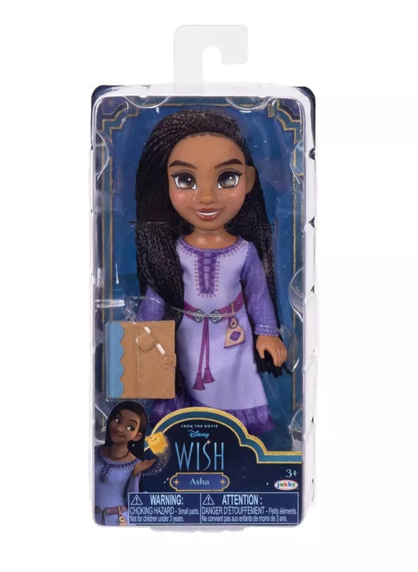 DISNEY PRINCESS SOOV nukk Asha, 16 cm
