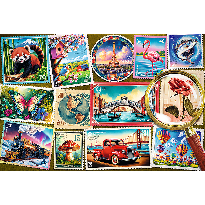 TREFL EasyPiece pusle Postmargid, 300 osa