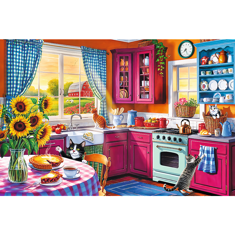 TREFL EasyPiece pusle Hommik köögis, 300 osa