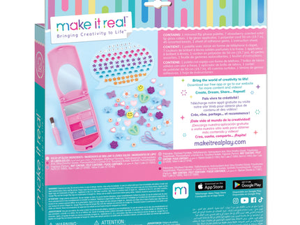 MAKE IT REAL Käevõru valmistamine ja huuleläike komplekt Klapptelefon