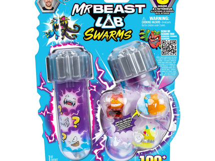 MRBEAST LAB Swarms figuurid tuubis  6 tk, 2,5 cm