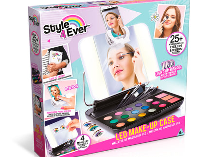 STYLE 4 EVER Meigikomplekt LED-valgustusega